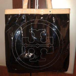 Tory Burch big bag, patent leather. Used